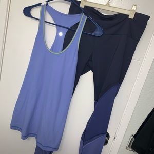 Size 10  Lululemon tank & Leggings